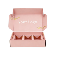 Caja de Cartón Corrugado con Logotipo Personalizado de Fábrica OEM, Caja de Embalaje Plegable Personalizada, Caja de Envío Personalizada, Caja de Correo de Papel