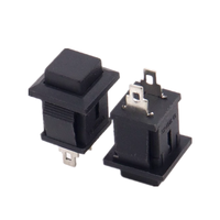 DS-430 petit bouton d'action carré à réinitialisation automatique sans verrouillage interrupteur à clé d'alimentation toujours allumé, appuyez sur