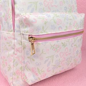 Nuevo diseño flor <span class=keywords><strong>mochila</strong></span> bolsas Toddle pintado a <span class=keywords><strong>mano</strong></span> pequeña flor fresca <span class=keywords><strong>mochila</strong></span> escolar chico <span class=keywords><strong>mochila</strong></span> libro personalizado bolsa para niña - Product Image 3