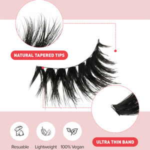 Faux Mink <b>Eyelashes</b> Wholesale Diy Pre-Cut Segmented Lash Extensions Segment Lashes Set <b>Under</b> Lash Clusters C Curl - Product Image 2
