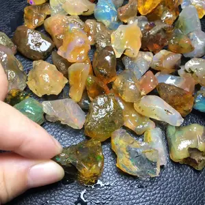 Tinh thể tự nhiên số lượng lớn nước Opal tinh thể chữa bệnh đá thô đá tinh thể thô đá