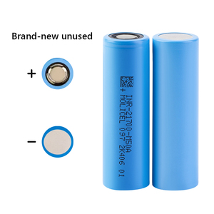 แบตเตอรี่ลิเธียมแบบชาร์จได้ 3.7V Inr21700 M50A 5000mah สำหรับอุณหภูมิต่ำ  กระแสปล่อยสูงสุด 15A  800 รอบการใช้งาน - Product Image 3