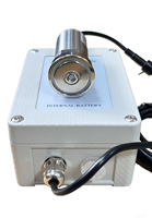 Capteur de vibration et de température LoRa magnétique/fileté à installation facile avec sortie Modbus, dispositif de surveillance industrielle sans fil