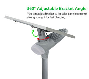 2018 Style chaud l'intégration du lampadaire solaire prix d'usine - Product Image 2