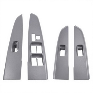 Panel de Bisel para Ventana de Puerta Vitz, Compatible con Hilux <span class=keywords><strong>VIGO</strong></span> 2005-2014, 74232-0K020, 74231-0K020, 74271-0K010, 74272-0K010 - Product Image 1