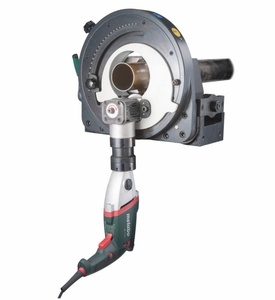 Máquina Manual Portátil OSR-120 para Cortar y Biselado de Tuberías, con Motor, Sierra para Extremos de Tubos en Frío, con Herramientas para Incisiones Verticales - Product Image 1