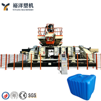 Machine d'extrusion-soufflage monocouche à double station avec contrôle précis en boucle fermée pour la fabrication de réservoirs IBC en plastique HDPE
