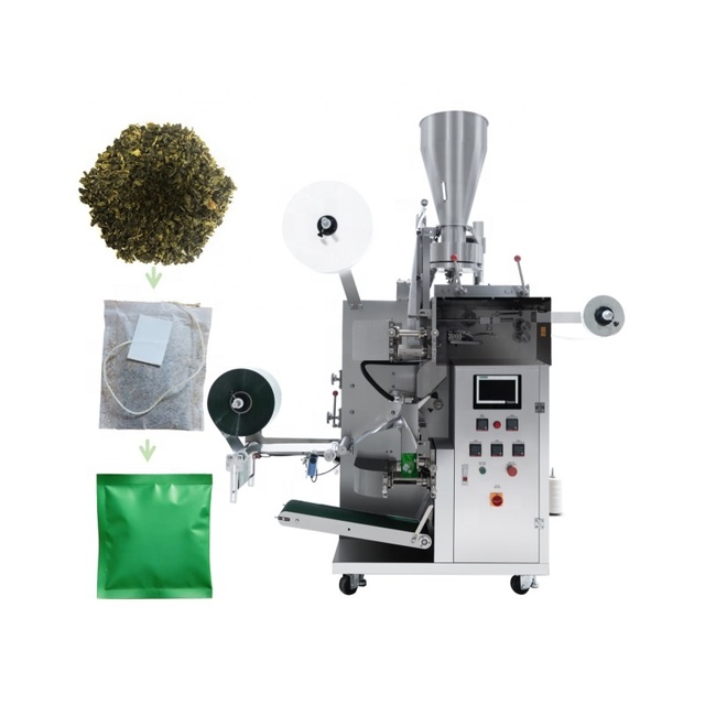 Automatic Drip Tea Bag Packing Machine Flower Leaf Filter Inner and Outer Multifunction Sachet Tea Bag Film Packaging Machine