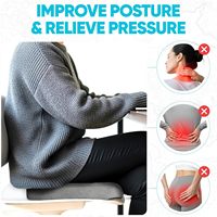 Coussin en silicone pour chaise de bureau, usage estival, plusieurs couleurs, coussin anti-hémorroïdes en gel, coussins lombaires et d'assise pour le confort