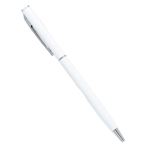 Bolígrafo de Lujo Delgado de 1.0 mm para Oficina y Escuela, Bolígrafo de Metal de Alta Gama con Punta de Bola Giratoria, Tinta Negra, Logotipo Personalizado, Regalos Exclusivos - Product Image 3