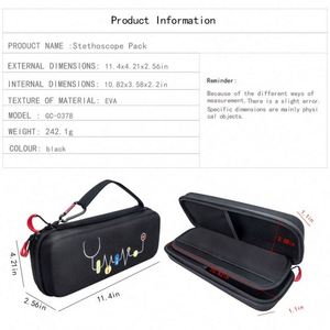 Étui de rangement souple pour stéthoscope, personnalisé, imperméable, en EVA rigide, pour kit médical de voyage - Product Image 2