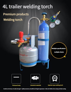Chất lượng 4L Oxy Hàn cắt ngọn đuốc kit chuyên nghiệp Tote Giao hàng nhanh vật liệu kim loại khác thiết bị gia dụng thành phần - Product Image 5