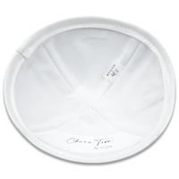 Kipa,yarmulka,bar Mitsvah, Brit Mila, Personalizar. bordado. terciopelo Plata Jacquard Impresión digital Traje blanco Tela Kippah