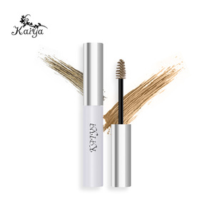 Maquillage des yeux de couleur audacieuse personnalisé 4D sourcils complets <span class=keywords><strong>Mascara</strong></span> sans grumeaux cils en Fiber végétalienne imperméable teinté Gel à sourcils - Product Image 6