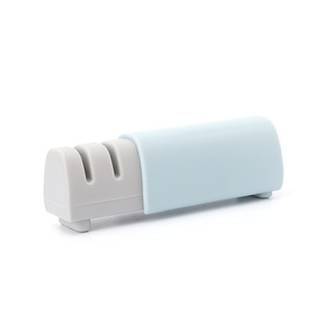 Household <b>Knife</b> <b>Sharpener</b> Two Stage Manual Stainless Steel Multi Grit Kitchen Gadget - Product Image 3