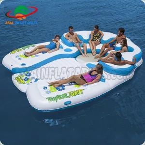 充气浮岛/浮动绿洲水上玩具游艇