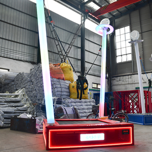 Trampoline de saut à l'élastique carré électrique pour une seule personne léger haute résistance disponible à la vente - Product Image 5