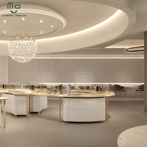 Custom Wall Hang Jewelry Showcase Jewelry Shop Vitrinas para Joyería Tienda de Diseño de Interiores - Product Image 5