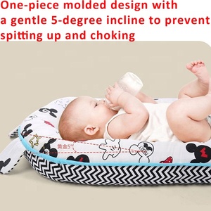 NZMAN Washable <strong>Baby</strong> Lounger Cotton, <strong>Baby</strong> Sleeping Bag Infant <strong>Nest</strong> Bassinet Folded <strong>Snuggle</strong> Bed <strong>Baby</strong> Sleeping Sack <strong>Baby</strong> Crib - Product Image 4
