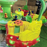 Vente directe d'usine, manège à 6 et 8 places, équipement d'amusement de grande taille, machine de pêche électrique, manèges en plein air pour enfants