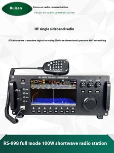 Ruisen RS-998 100 wát đầy đủ chế độ HF Single Side ban nhạc SDR ngoài trời ham thu phát sóng ngắn cho đài phát thanh Walkie Talkie - Product Image 2