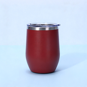 Tumbler a Forma di Uovo da 12oz in Acciaio Inox 304, Tazza Termica Isolata per <span class=keywords><strong>Auto</strong></span>, Casa, Feste, Regalo Semplice, Bicchiere per Acqua - Product Image 4