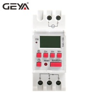 GEYA THC-15A 220v Saklar Timer Digital Mingguan yang Dapat Diprogram dengan Layar Digital Saklar Timer Listrik Pintar yang Dapat Diprogram