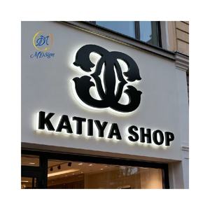 Insegna Aziendale Personalizzata con Logo 3D a <span class=keywords><strong>LED</strong></span> Illuminato per Esterni, Insegna Retroilluminata a <span class=keywords><strong>LED</strong></span> Personalizzata per Attività Commerciali - Product Image 6