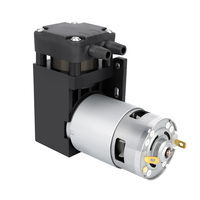 Compresseur à piston oscillant électrique HCKG haute pression 4-6 bar 20-40 L/min, petit compresseur à tête unique, pompe à air miniature pour l'échantillonnage de gaz en laboratoire