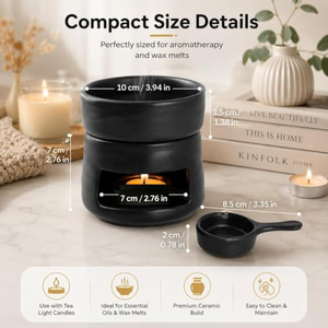 Simple European Ceramic Aromatherapy Diffuser Essential Oil <b>Burner</b> <b>Candle</b> <b>Wax</b> Melt Warmer Incense <b>Burners</b> Holder Home Decor - Product Image 2