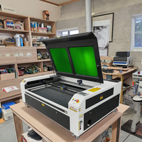 Nouvelle conception de machine de gravure et de découpe au laser CO2 1390 1490, 100W 130W 150W, caméra CCD Ruida, pour contreplaqué, bois, papier, acrylique, MDF, verre