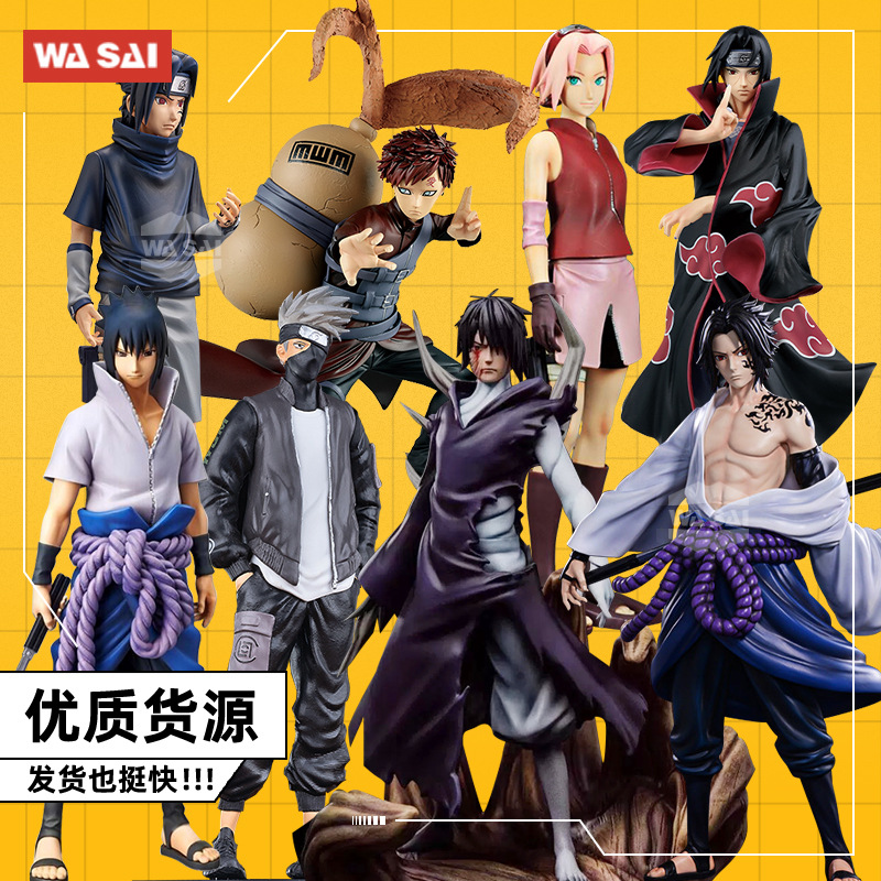 Аниме мультфильм Shuriken Sasuke Uchiha Itachi Kakashi кукла игрушки экшн-фигурки