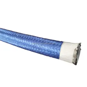 Tessuto intrecciato colorato filo intrecciato flessibile in metallo PTFE tubo contorto