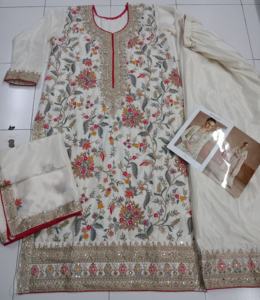 Lahza salwar kameez Palazzo ชุดเย็บเต็มฟรีไซส์มีสไตล์ชุดปากีสถานมีจำหน่ายในราคาไม่แพง - Product Image 4