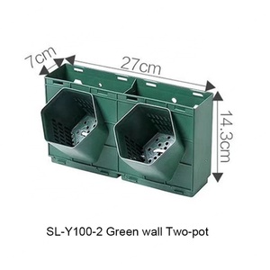 Módulos de Jardín Vertical con Riego Automático SL-Y100, Sistema de Pared Verde Vertical, Maceta Colgante de Pared - Product Image 3