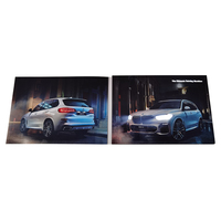 Cartes d'impression personnalisées Éclairage LED carte de voeux musicale pour la promotion de voiture et brochure lumière led pour la promotion des entreprises.