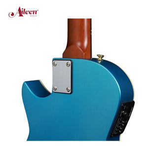 NOVITÀ Chitarra <span class=keywords><strong>Classica</strong></span> Elettrificata Thinline 39" in Abete Massello con Finitura Opaca Metallizzata e Pickup Attivo (AEC17SEC) - Product Image 3