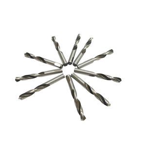 Jeu de 10 forets centraux en acier rapide de type B pour le perçage de positionnement de l'acier allié, norme DIN333 Forme B, finition brillante - Product Image 2