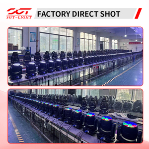 ไฟ LED 200W แบบเคลื่อนย้ายได้  หลอด LED สีขาว 7 สี + แสงสีขาว พร้อมเอฟเฟกต์ฮาล์ฟโทนและเอฟเฟกต์น้ำรุ้ง สำหรับดิสโก้ บาร์ คลับ - Product Image 6