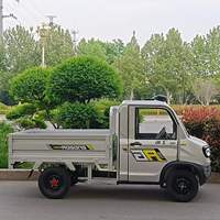 Mini Camioneta Eléctrica de Carga, Mini Camión Volquete con Elevación Hidráulica, Nuevo Camión Volquete Eléctrico para Granja, Entrega y Uso Personal