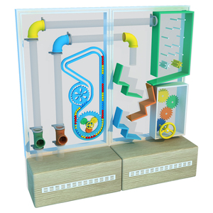 Pared de Bolas Interactiva Personalizada para Museo Infantil o Sala de Ciencias Escolar, Área de Juegos Interior, Pared de Vías Aéreas, Juegos de Pasillo Científico - Product Image 5
