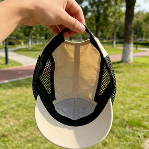 Casquette de course à 5 panneaux en maille respirante, légère, séchage rapide, protection solaire, pour la randonnée, le camping, les sports de plein air, réglable - Product Image 4