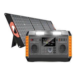 <b>Camping</b> Lithium Ion MPPT Solar Pure Sine Wave Mini Portable 500W Flashlight Car Compatibility Home UPS A6 Discou - Product Image 1
