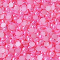 Demi-perles rondes à la mode couleur crème, 2MM, 3MM, 4MM, 5MM, 6MM, 8MM, 10MM, nouvelle collection 2015