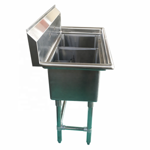 Lavello da <span class=keywords><strong>cucina</strong></span> personalizzato a <span class=keywords><strong>2</strong></span> scomparti in acciaio inossidabile - Product Image 3