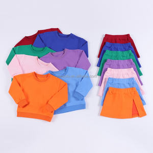 Benutzer definierte Logo Kinder Outfits Kleidung Anzug Herbst 2 Stück Kinder Trainings anzug Baby Kleinkind Mädchen Kleidung Sets - Product Image 1