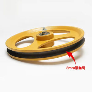 Polea tensora del regulador de velocidad del ascensor XS3 de 260 mm, dispositivo tensor para sistemas de elevación <span class=keywords><strong>KONE</strong></span> y TKE - Product Image 5