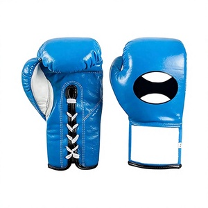Premium Quality Non-Slip UV Protection Synthetic Leather Customizable Laces-Up <b>Boxing</b> <b>Gloves</b> - Product Image 1