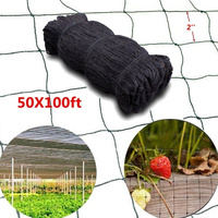 Filet anti-oiseaux en HDPE imperméable pour l'agriculture, clôture pour oiseaux, filet de protection pour plantes, poulailler, cerfs, écureuils, volailles, protection des arbres fruitiers