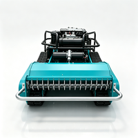 Tagliaerba Robotizzato Cingolato Diesel CE EPA 500mm Approvato per Ogni Terreno, Telecomandato, per Giardino e Casa